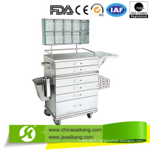 Multifunctional Stainless Steel Anaesthetic Trolley